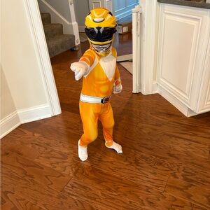 Kids Yellow Power Ranger Costume -4T